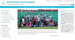 Desktop Screenshot of ph-tennis.co.uk